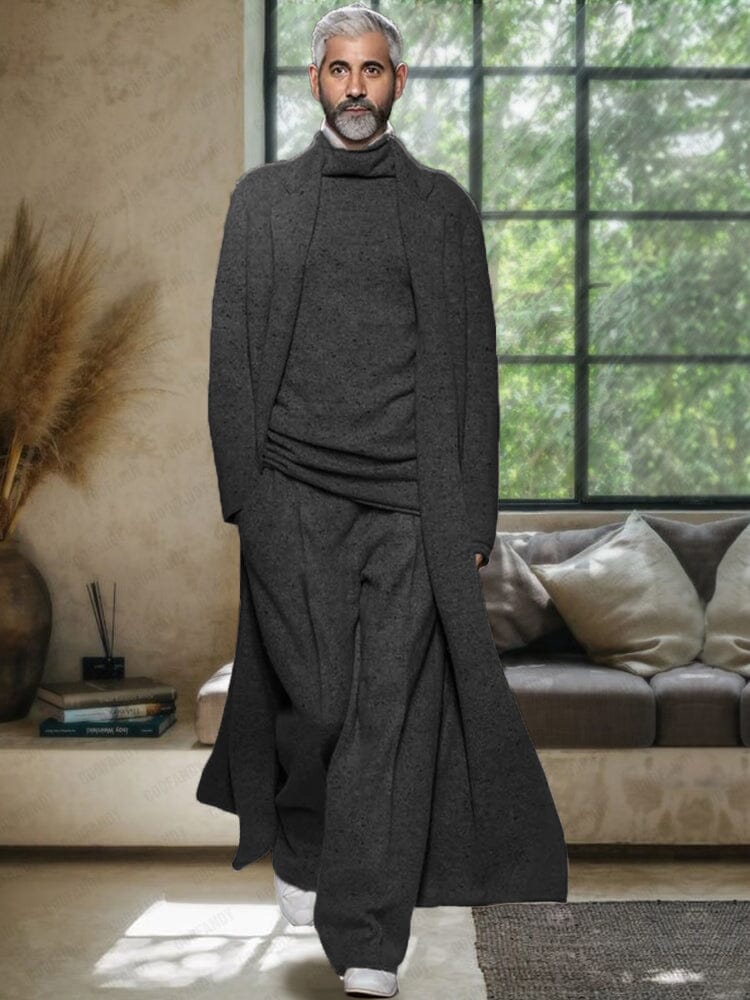 Casual Soft Simple 3-Teil Set