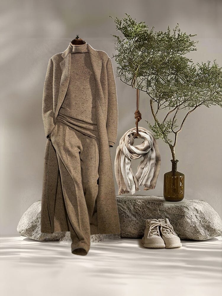 Casual Minimalism 3-Teil Outfits