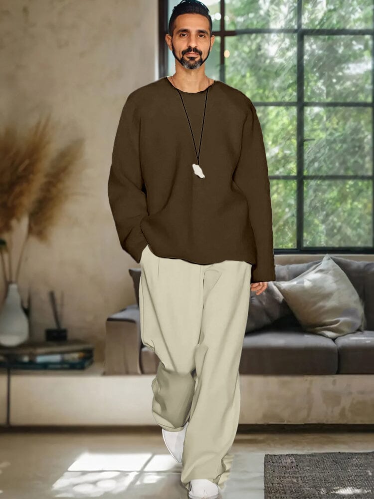 Casual Cozy 2-Teil Sweatshirt Set