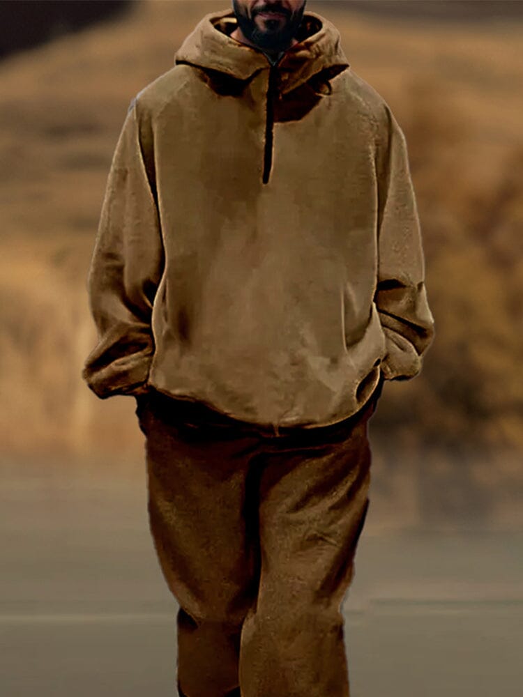 Causal Lockere Hoodie Set