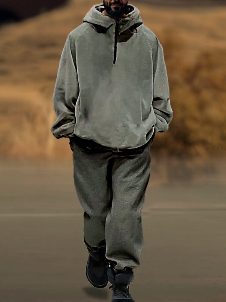 Causal Lockere Hoodie Set
