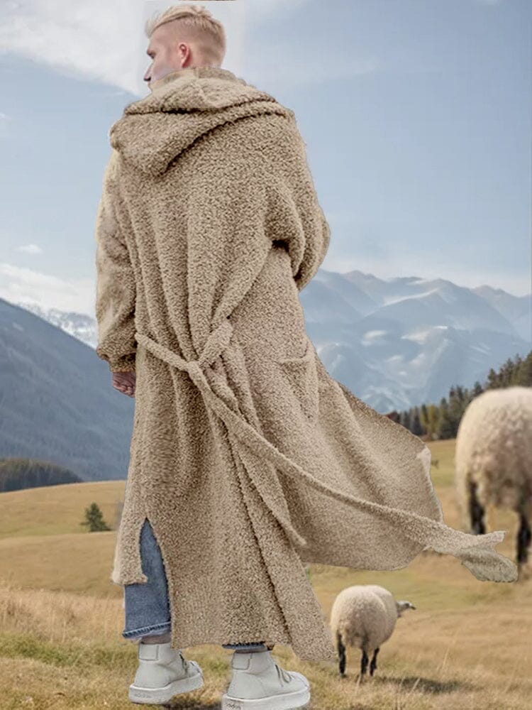 Casual Lang Mit Kapuze Oberbekleidung
