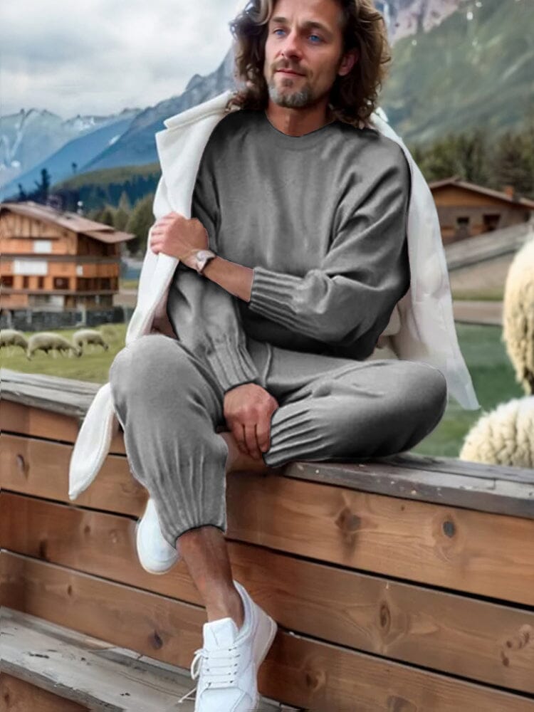 Casual 2-Teil Sweatshirt Set