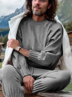 Casual 2-Teil Sweatshirt Set