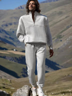 Stylish Athleisure Sweatshirt Hose Set