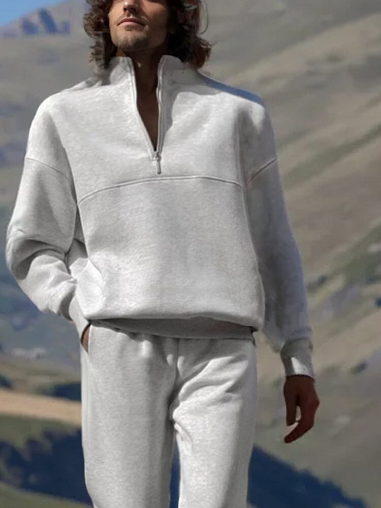 Stylish Athleisure Sweatshirt Hose Set