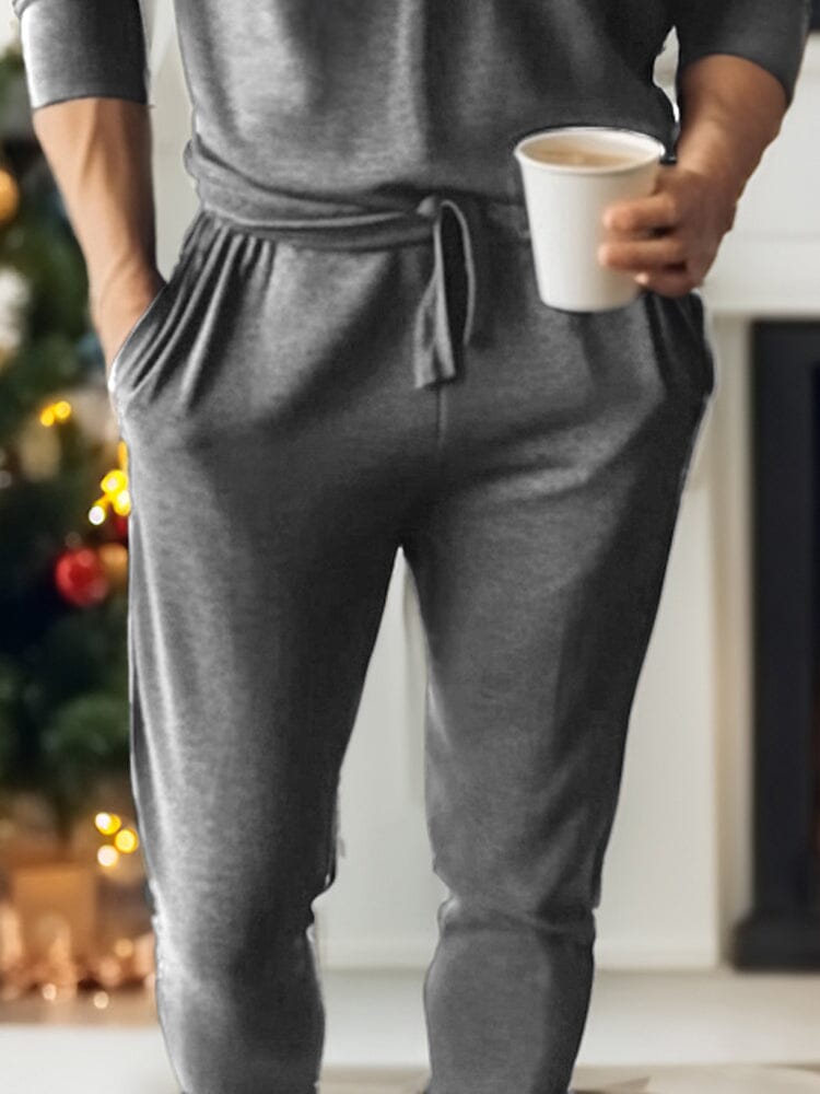 Leisure Soft V-Neck Tee Hose Set