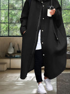 Windproof Oversized Mit Kapuze Mantel
