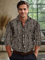 Stylish Luxus Textured Stretch Hemd