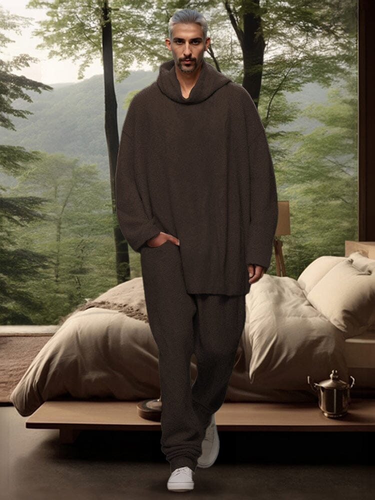 Casual Stacked Kragen 2-Teil Outfits