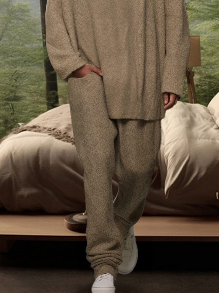 Casual Stacked Kragen 2-Teil Outfits