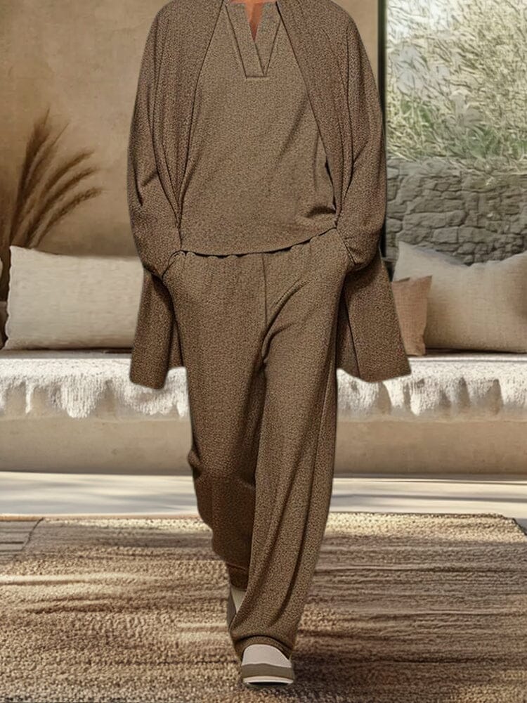 Ultra-Soft Simple 3-Teil Outfits