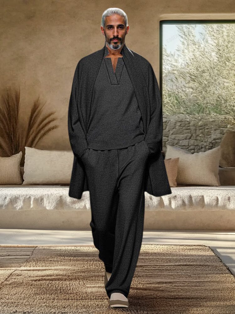 Ultra-Soft Simple 3-Teil Outfits