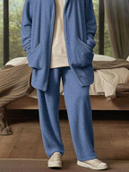 Comfy Casual Mit Kapuze Jacke Two Teil Set