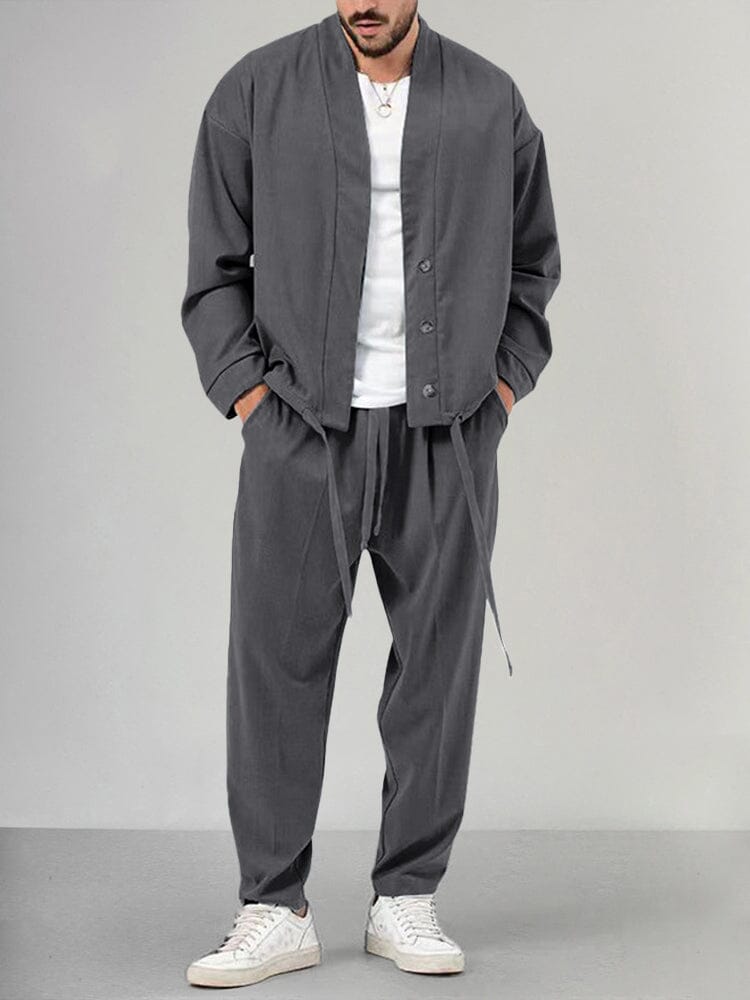 Casual 2-Teil Jacke Sets