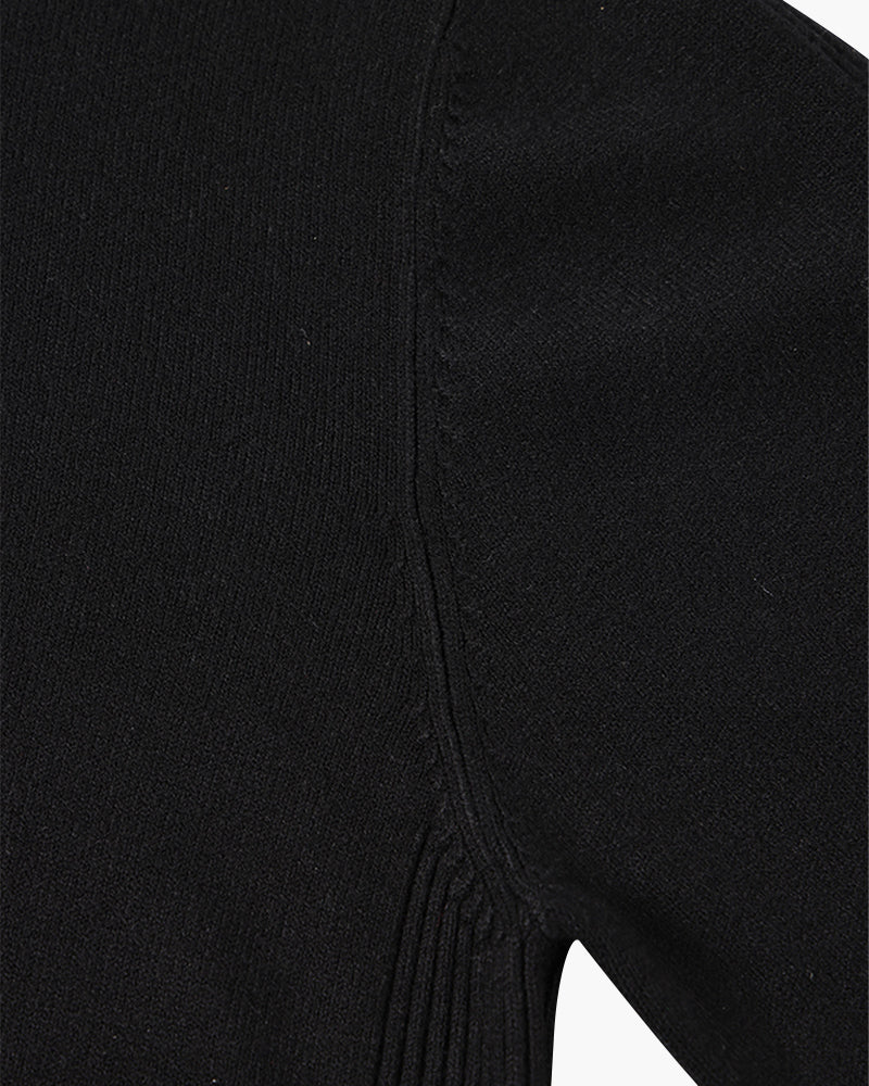 JANGSAN Merinowolle-Rollkragenpullover