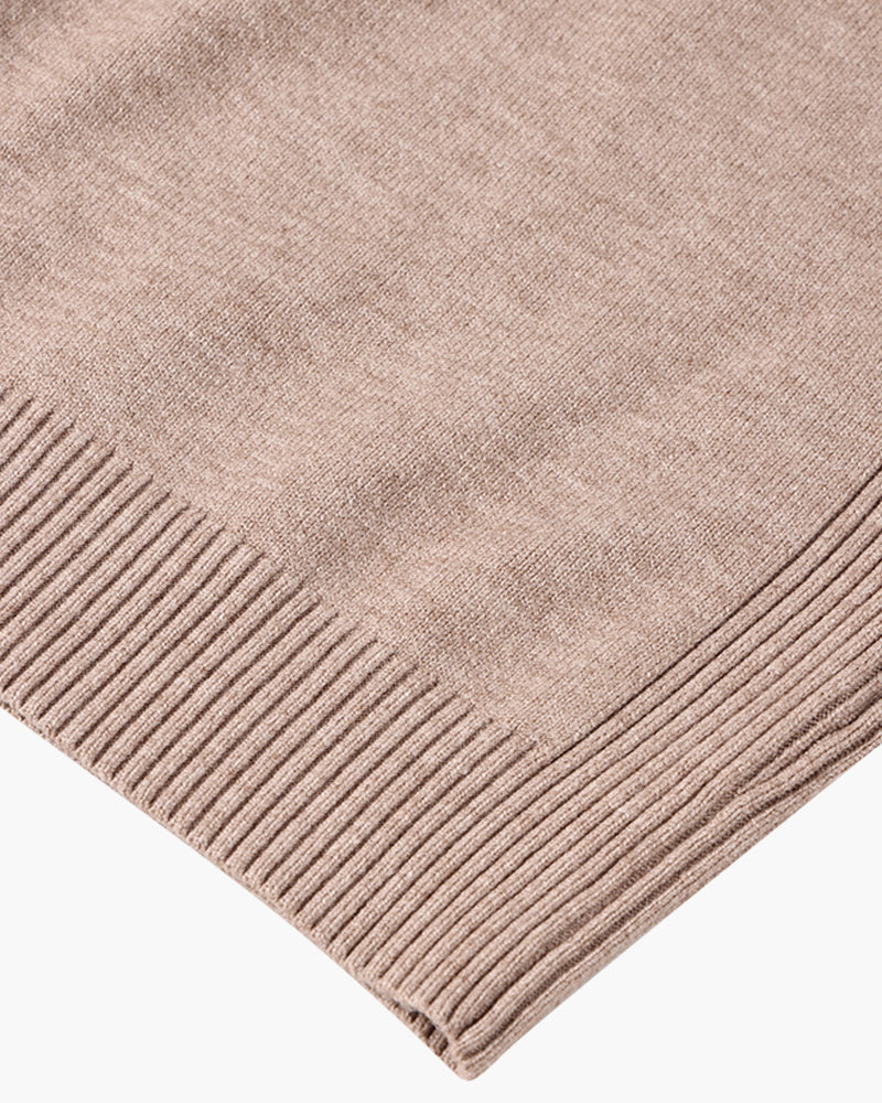 JANGSAN Merinowolle-Rollkragenpullover