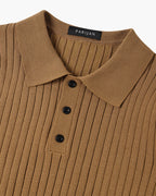 GIMCHEON Gestricktes Poloshirt