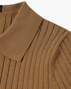 GIMCHEON Gestricktes Poloshirt