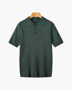 GIMCHEON Gestricktes Poloshirt