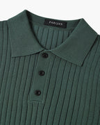 GIMCHEON Gestricktes Poloshirt