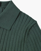 GIMCHEON Gestricktes Poloshirt