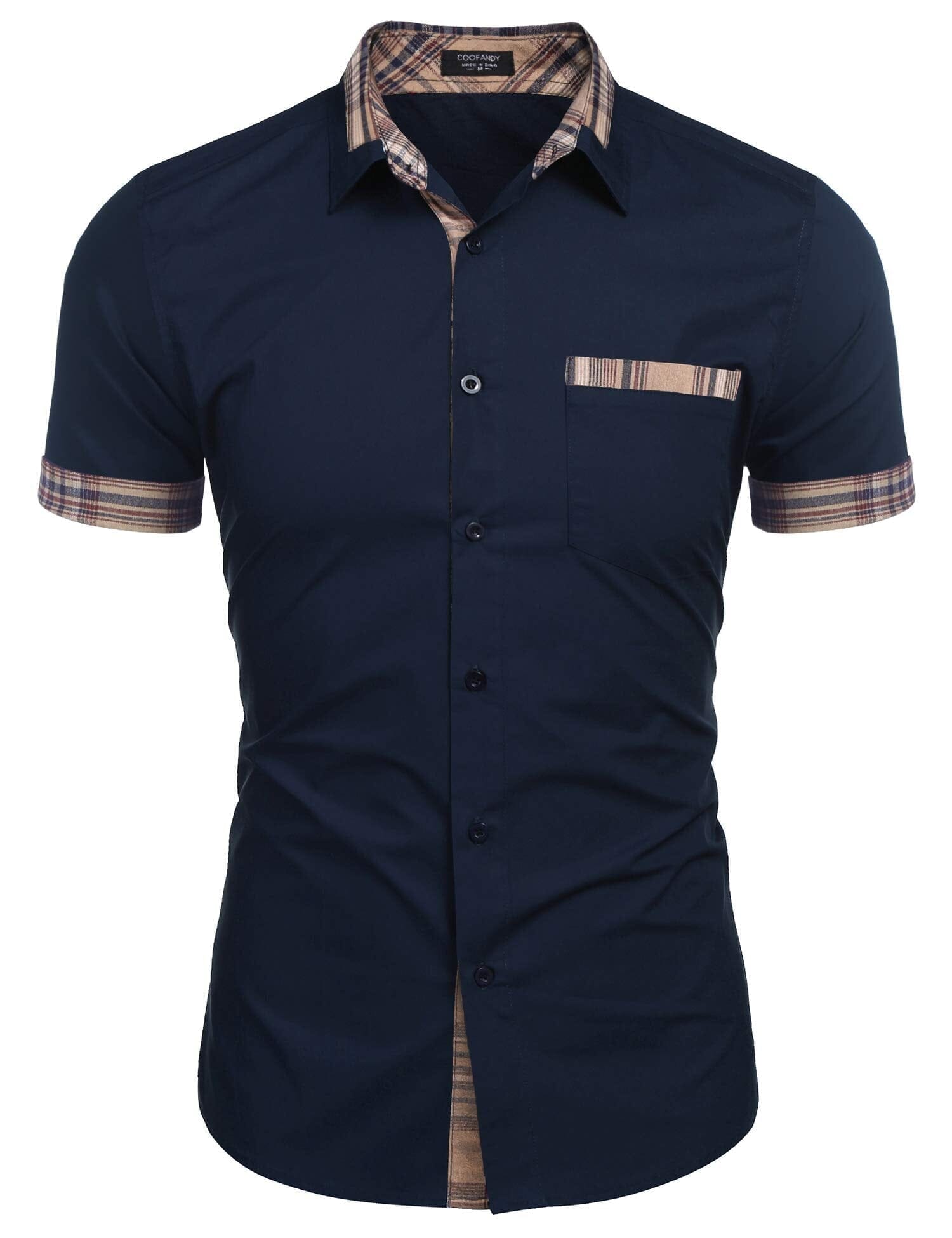 Casual Plaid Kragen Leinen Stil Hemd