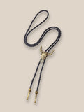 Vintage Cow Skull Bolo Tie Halskette