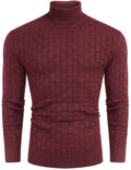 Slim Fit Rollkragen Thermal Pullover