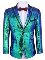 Men's Shiny Sequins Anzug Jacke (US Only)