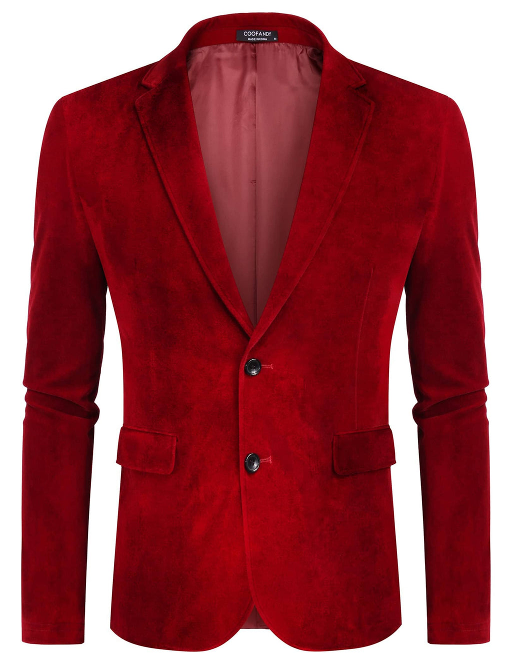 Two Knopf Slim Fit Blazer Retro Tuxedo Anzug Jacken