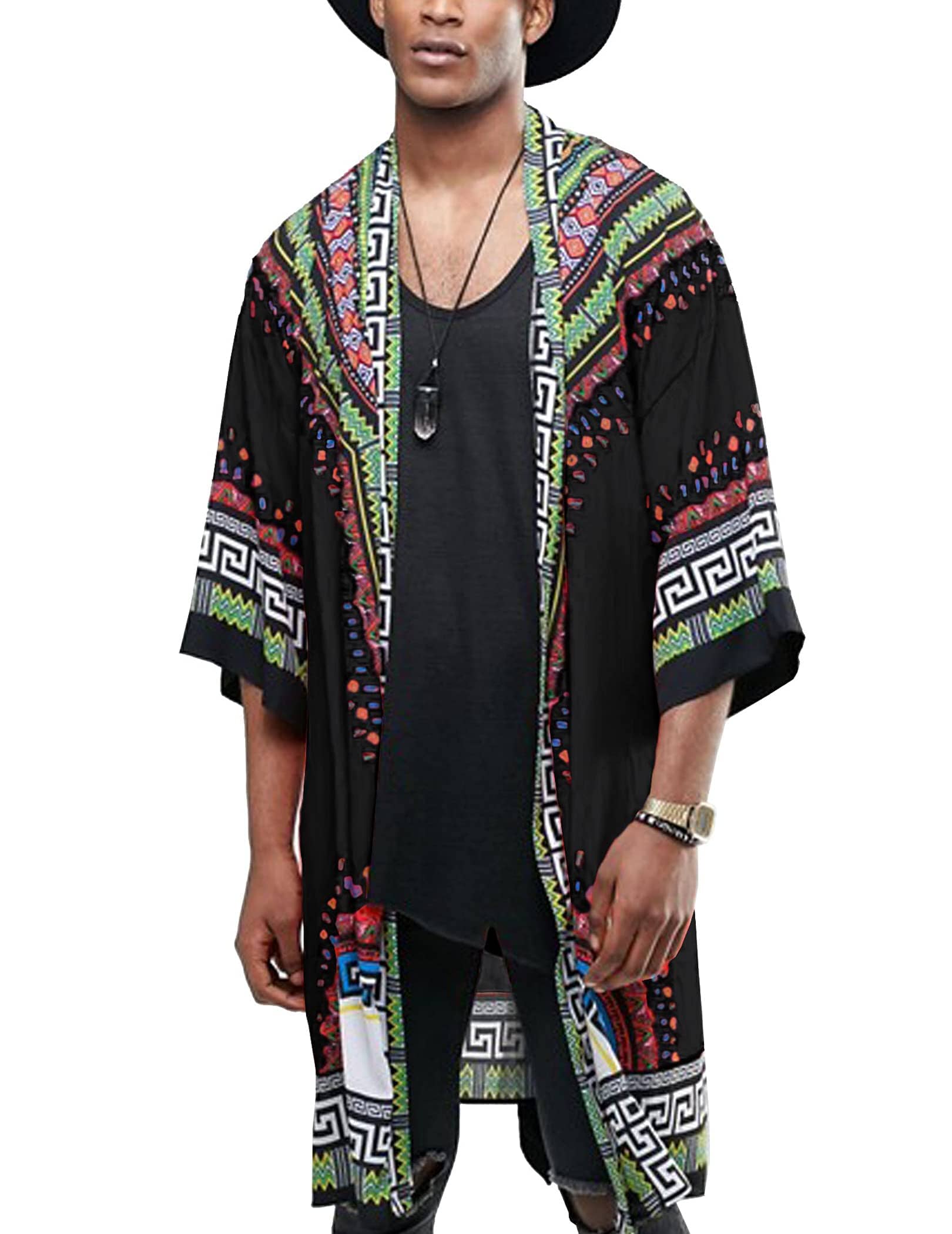 Graphic Ruffle Schalkragen Kragen Lightweight Drape Cape