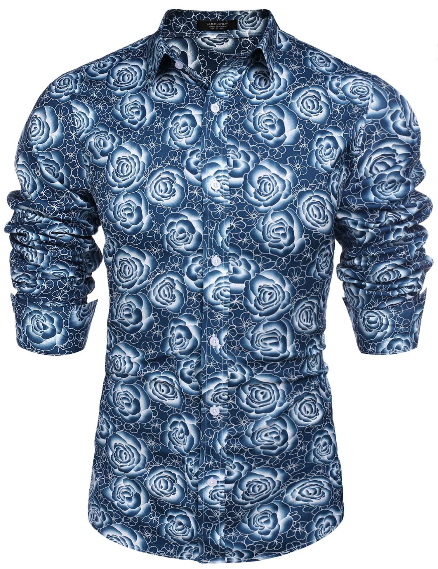 Blumen Hawaii Tropical Knopf Down Strand Hemd
