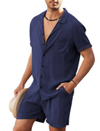 2 Teile Strand Hemd Set
