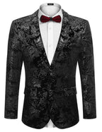 Blumen Luxus Tuxedo Dinner Party Blazer