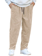 Casual Corduroy Harem Hose