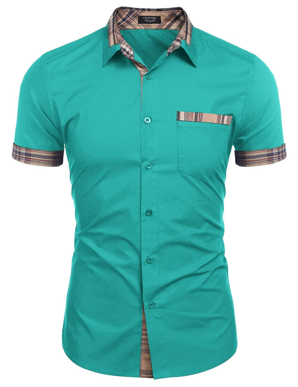 Casual Plaid Kragen Leinen Stil Hemd