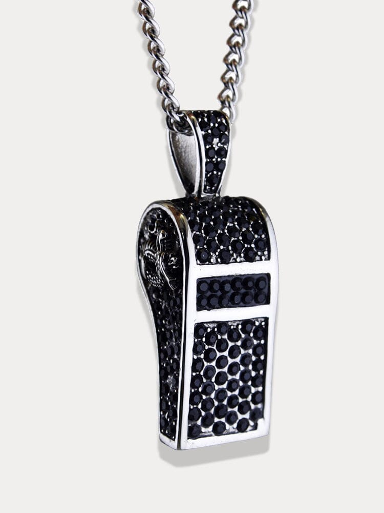 Titanium Whistle Pendant Halskette