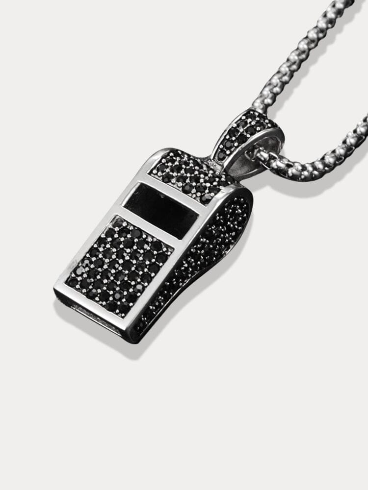 Titanium Whistle Pendant Halskette