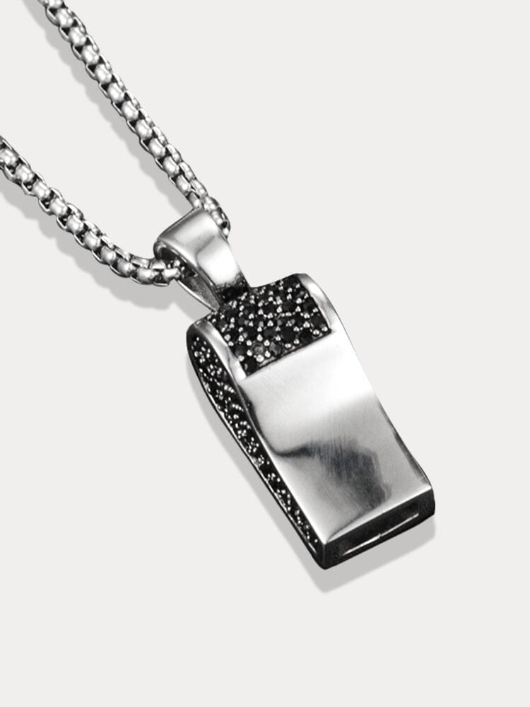 Titanium Whistle Pendant Halskette