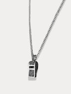 Titanium Whistle Pendant Halskette
