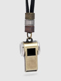 Vintage Whistle Pendant Halskette