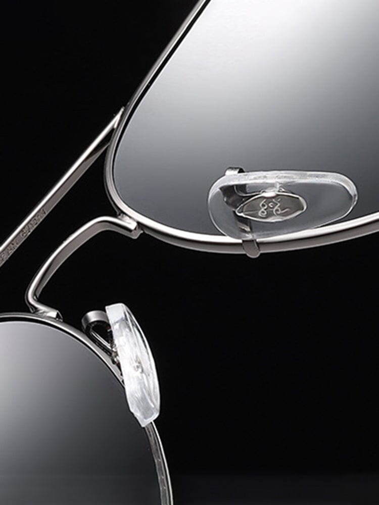 Klassisch Curved Crossbar Polarized Sunglasses