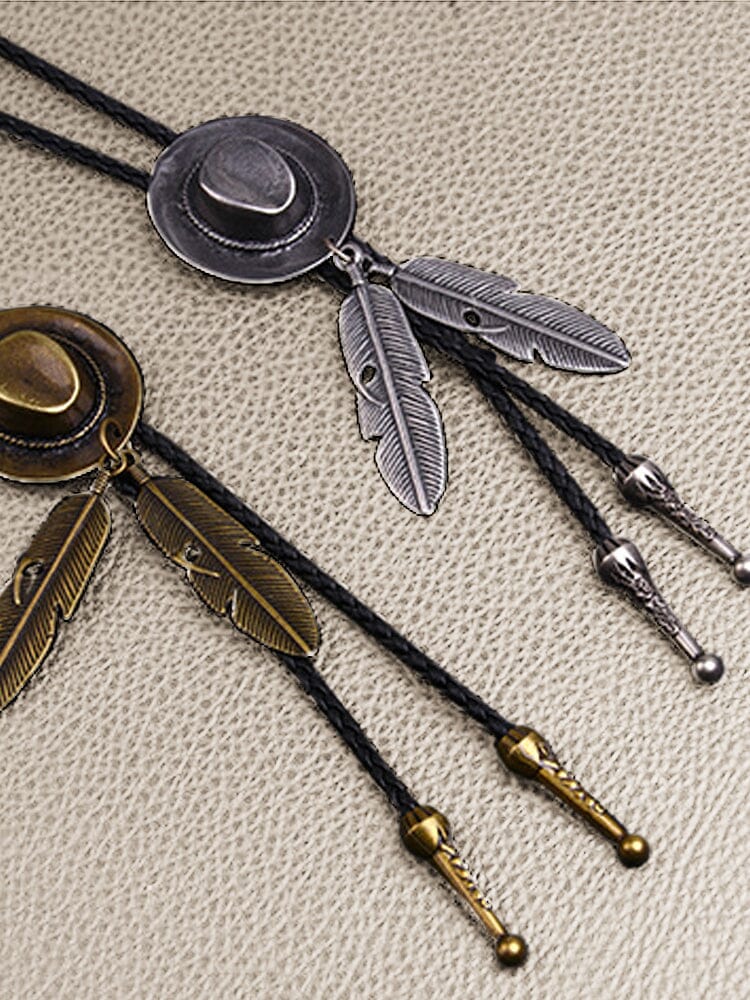 Western Cowboy Bolo Tie Halskette