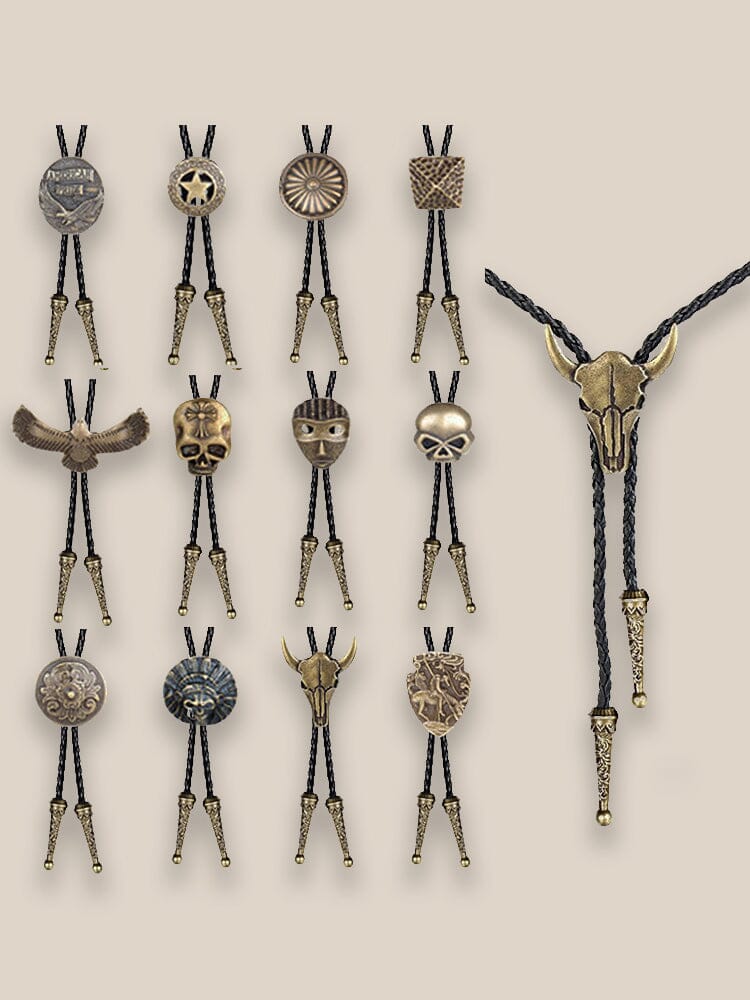 Vintage Bolo Tie Halskette