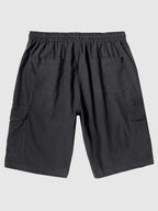 Leinen Stil Hose With Pockets