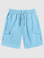 Leinen Stil Hose With Pockets