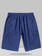 Leinen Stil Hose With Pockets
