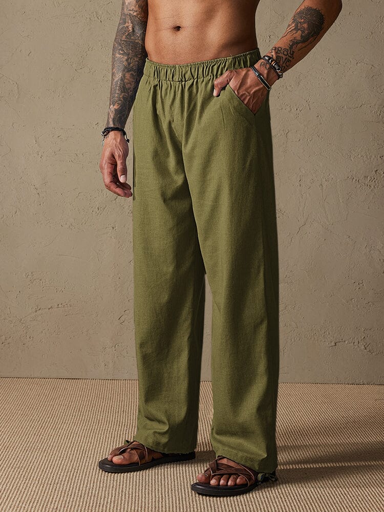 Casual Lockere Stil Strand Hose