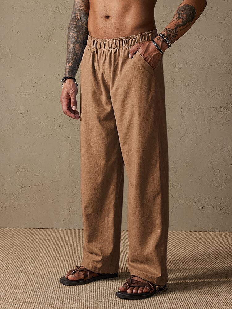Casual Lockere Stil Strand Hose